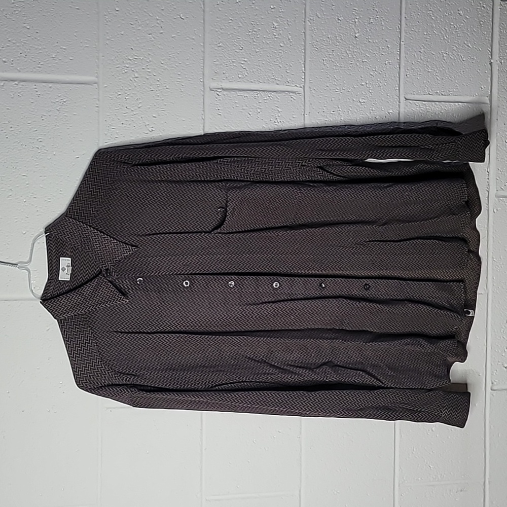 Zanella Men's Long sleeve button down dress shirt